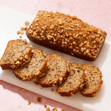 Banana Walnut Bar Cake