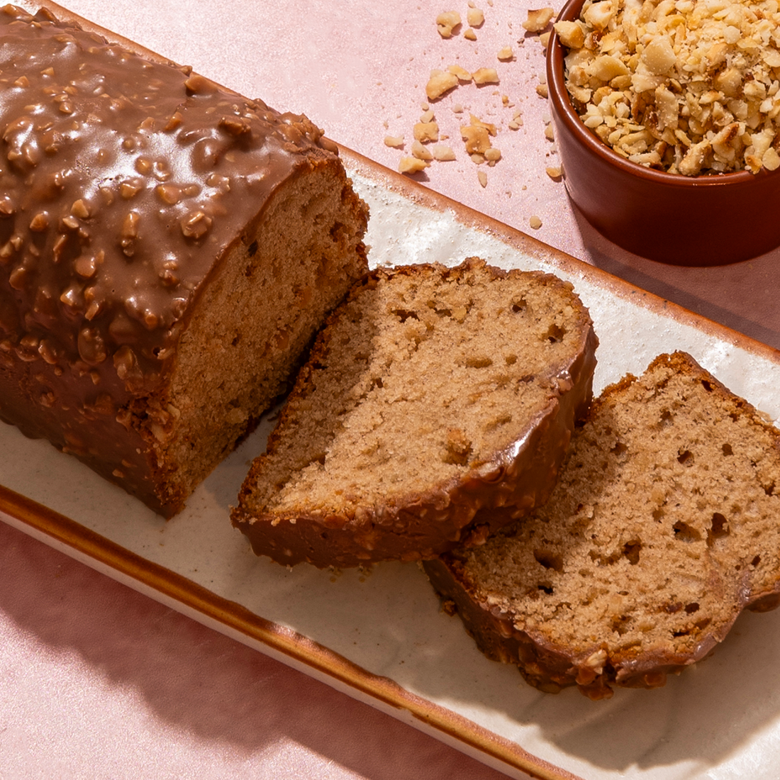 Hazelnut Rocher Barcake