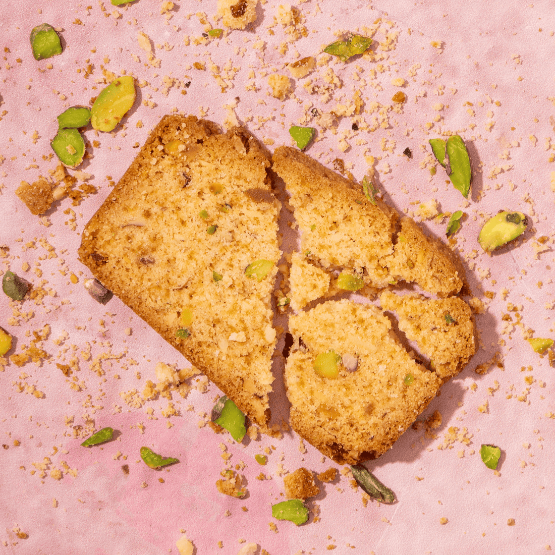 Almond Pista Biscuit