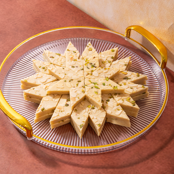 Kaju Katli without Silver leaf