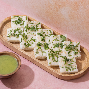 White Dhokla