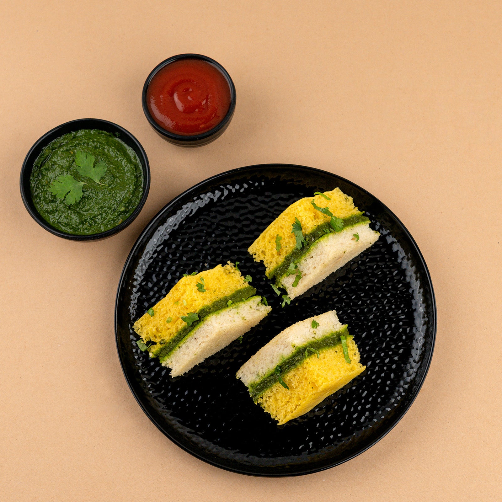 Sandwich Dhokla