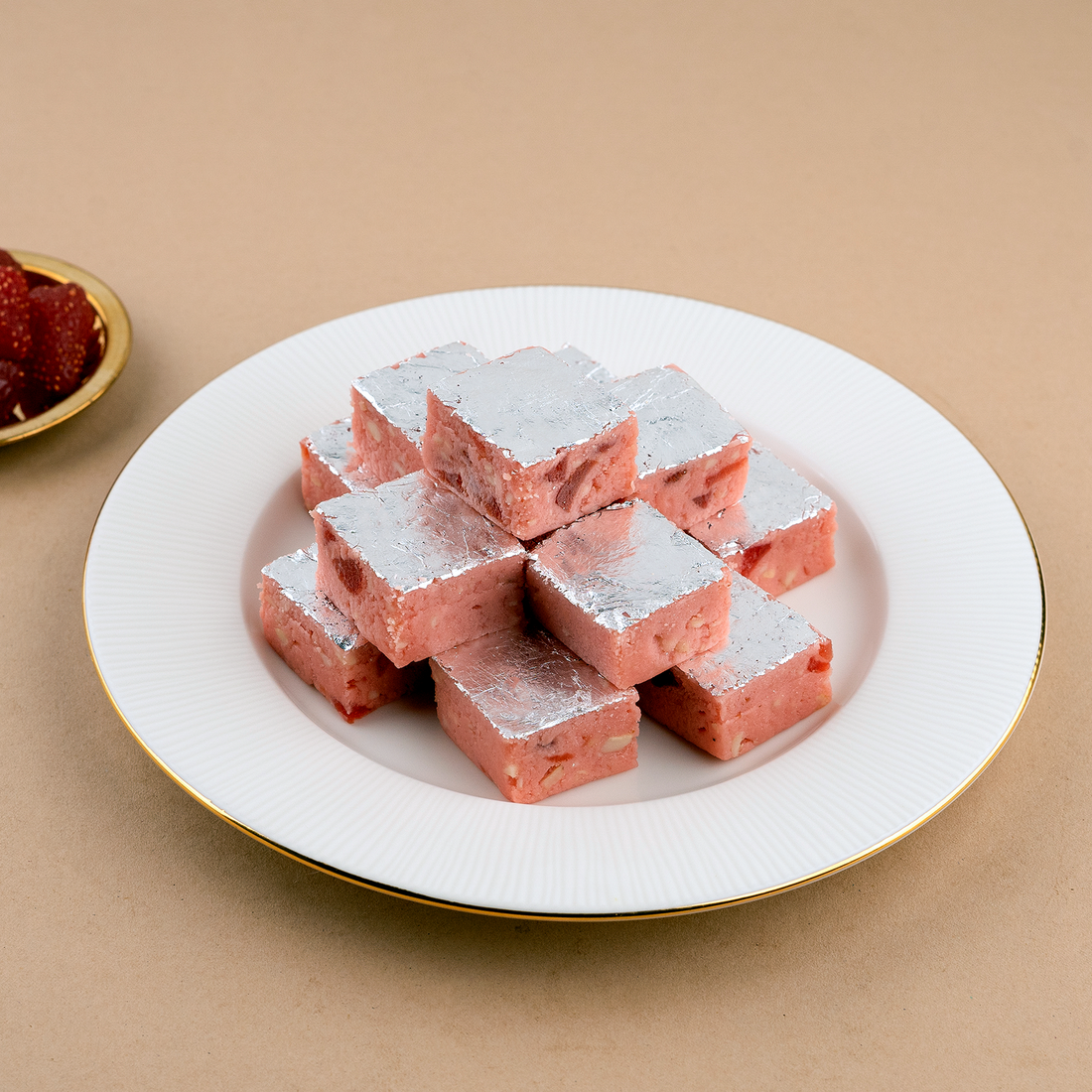 Strawberry Barfi